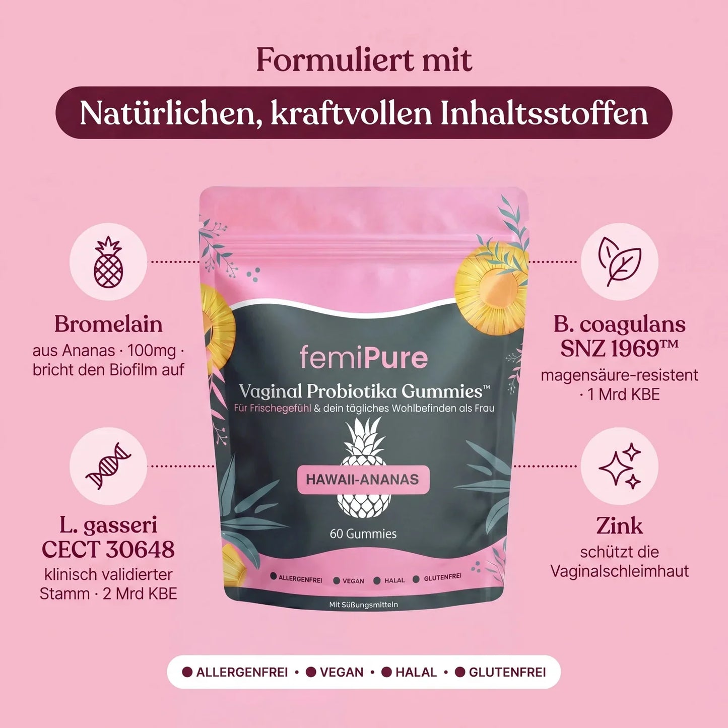 femiPore - Vaginal Prä- und Probiotika