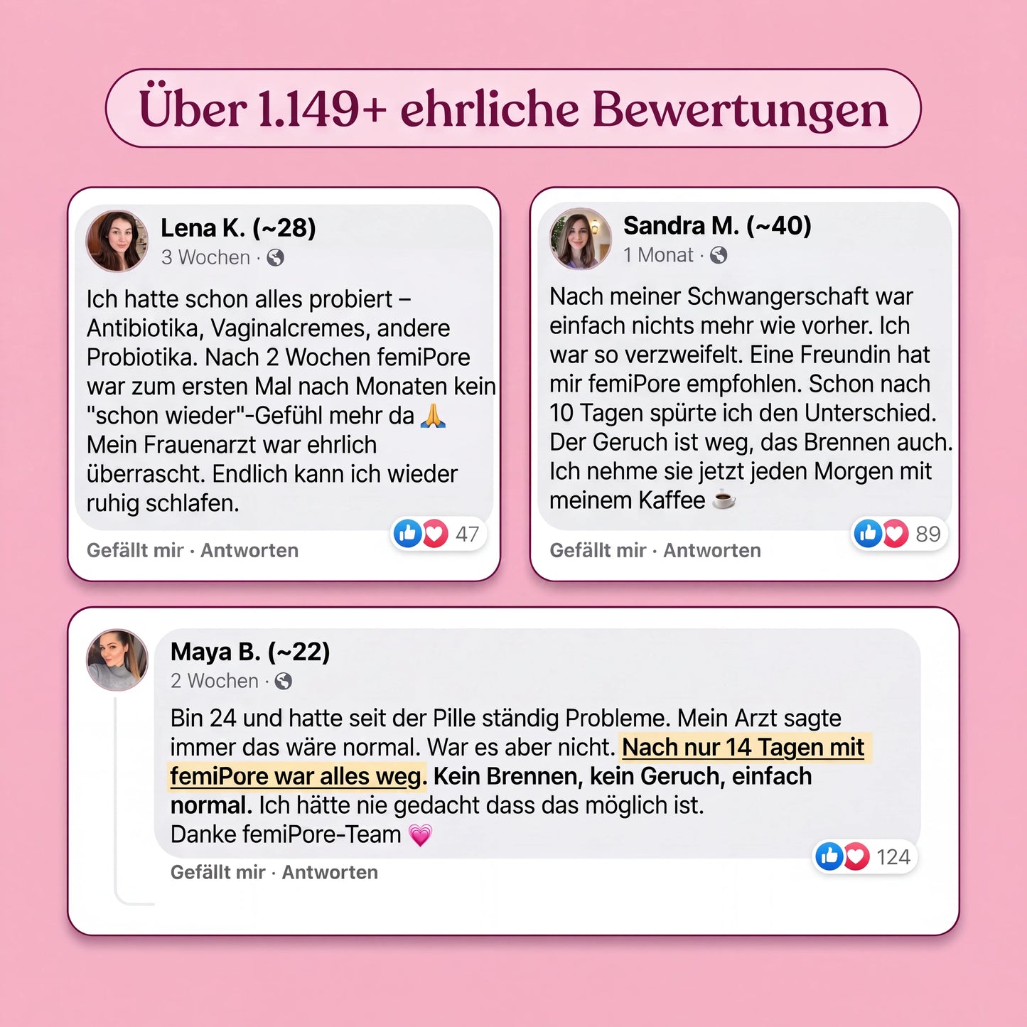 femiPore - Vaginal Prä- und Probiotika