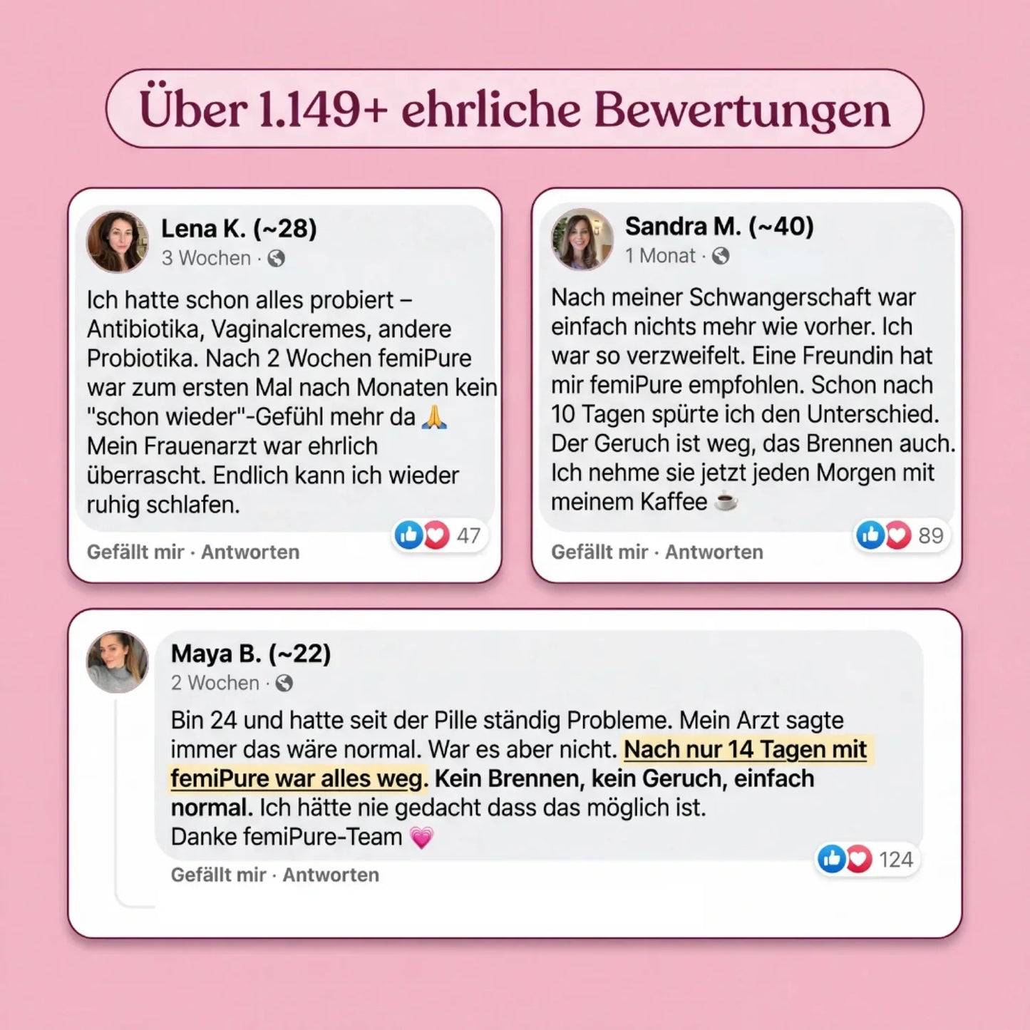femiPore - Vaginal Prä- und Probiotika