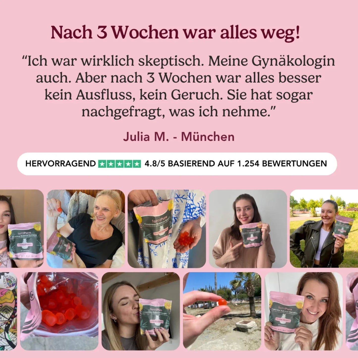 femiPore - Vaginal Prä- und Probiotika