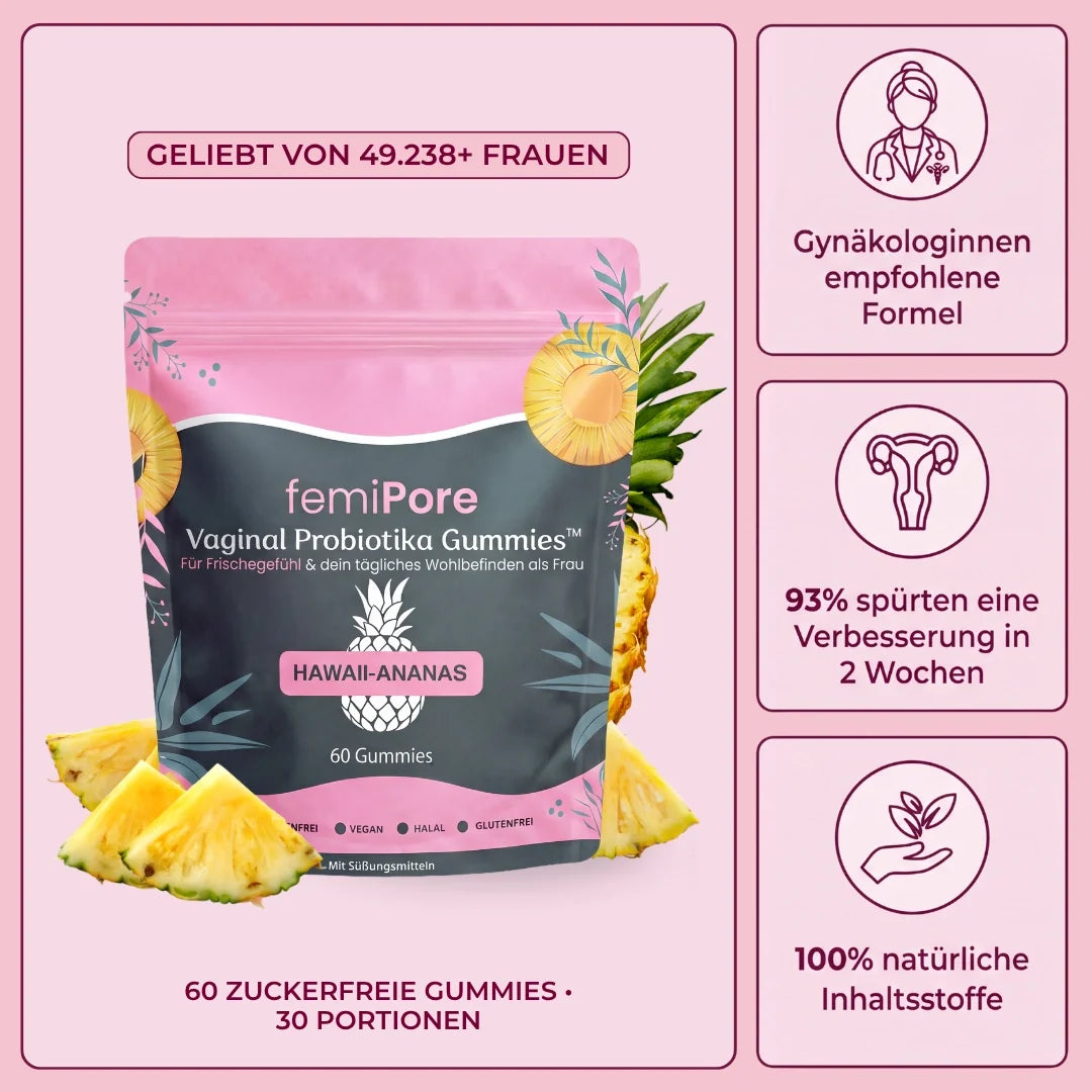femiPore - Vaginal Prä- und Probiotika