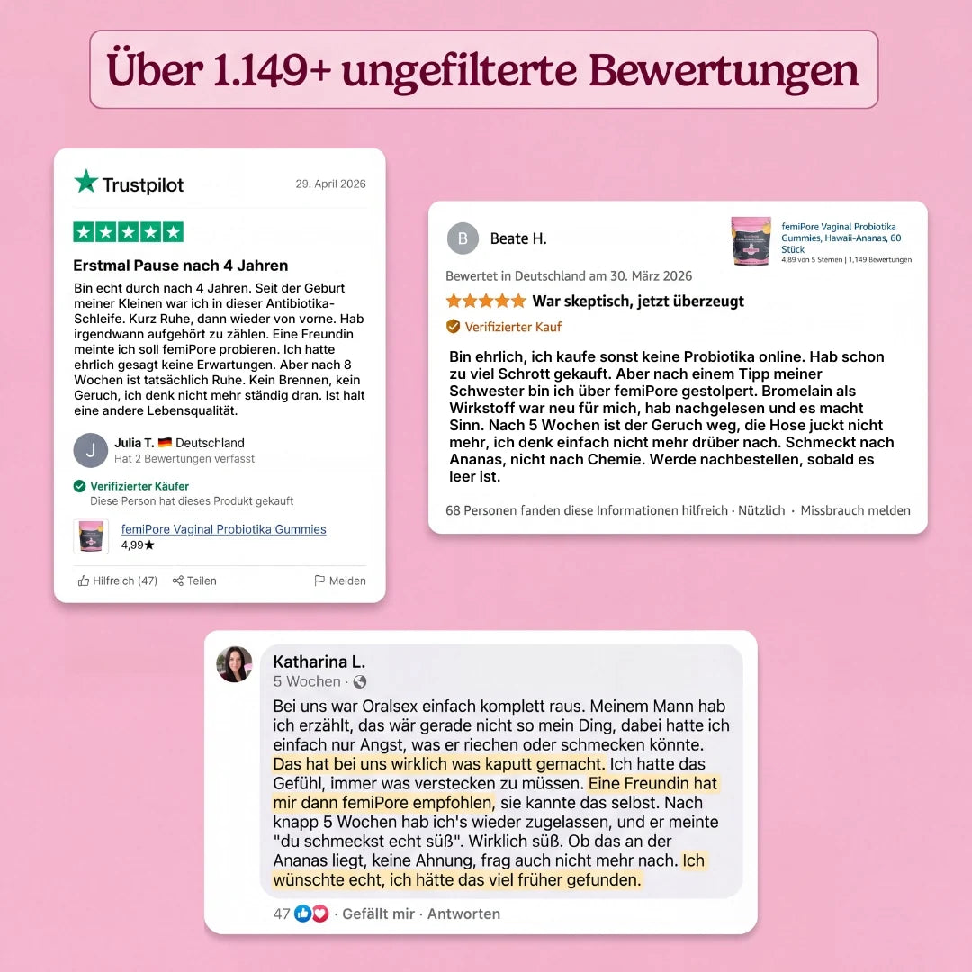 femiPore - Vaginal Prä- und Probiotika