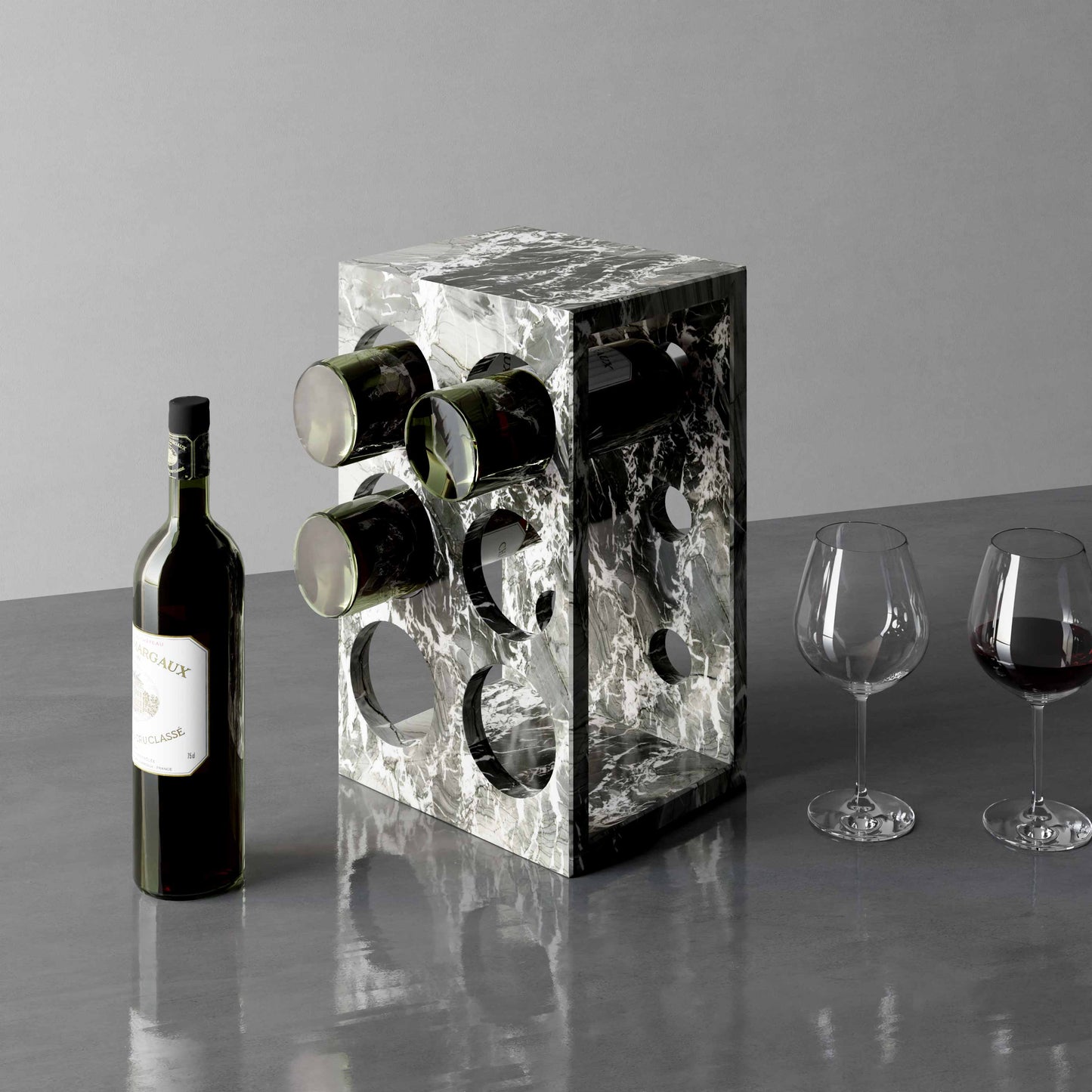 Cape Town Marmor Weinregal