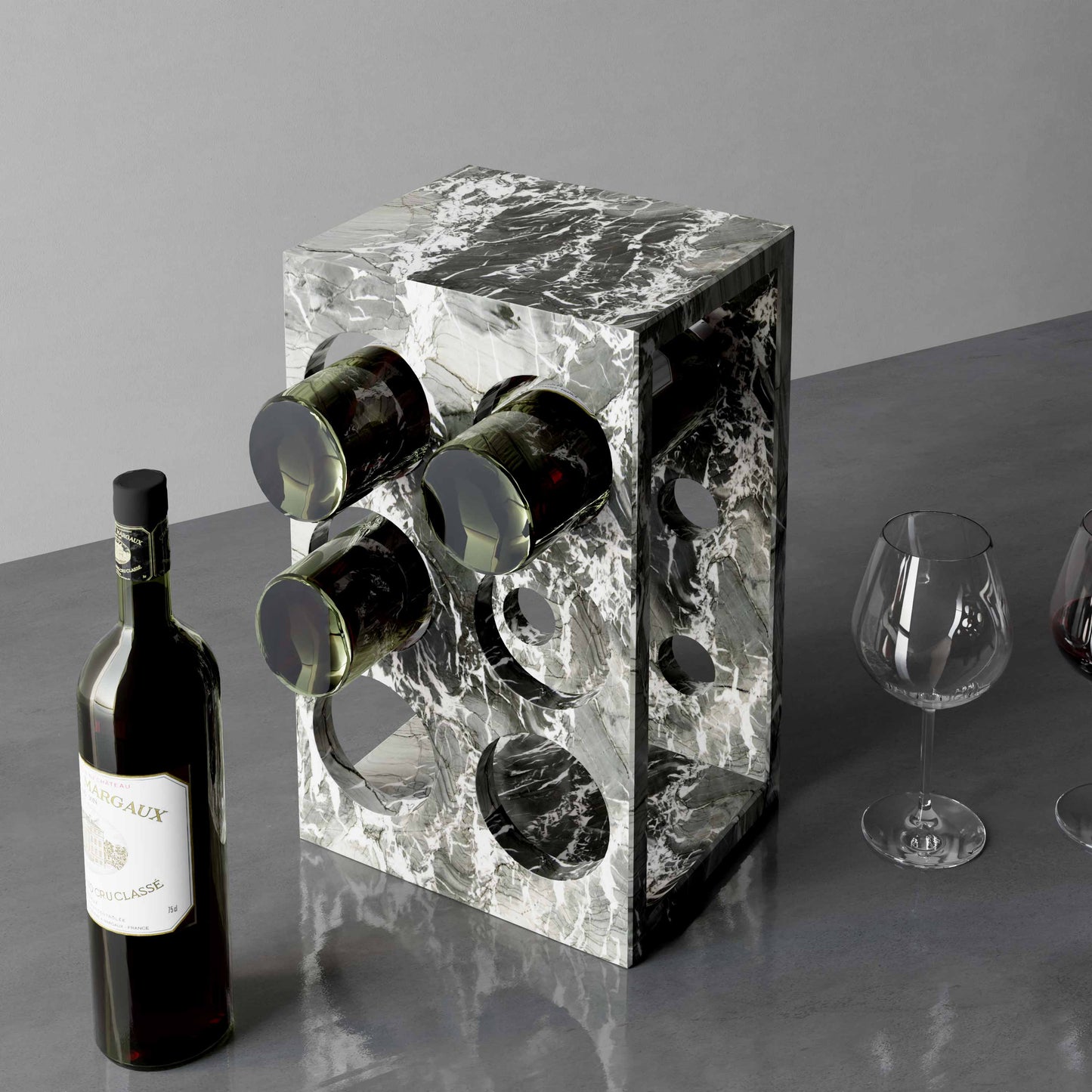 Cape Town Marmor Weinregal