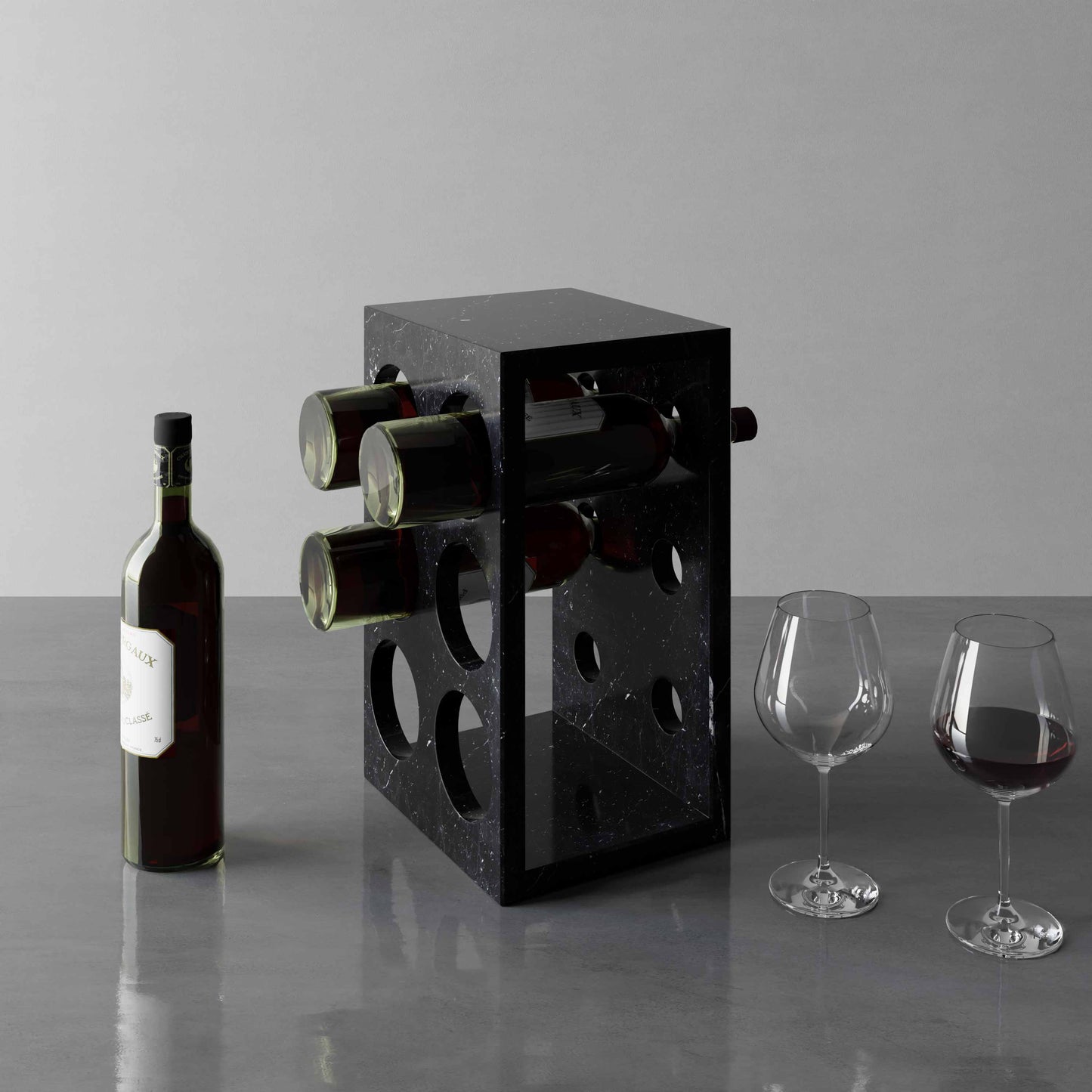 Cape Town Marmor Weinregal