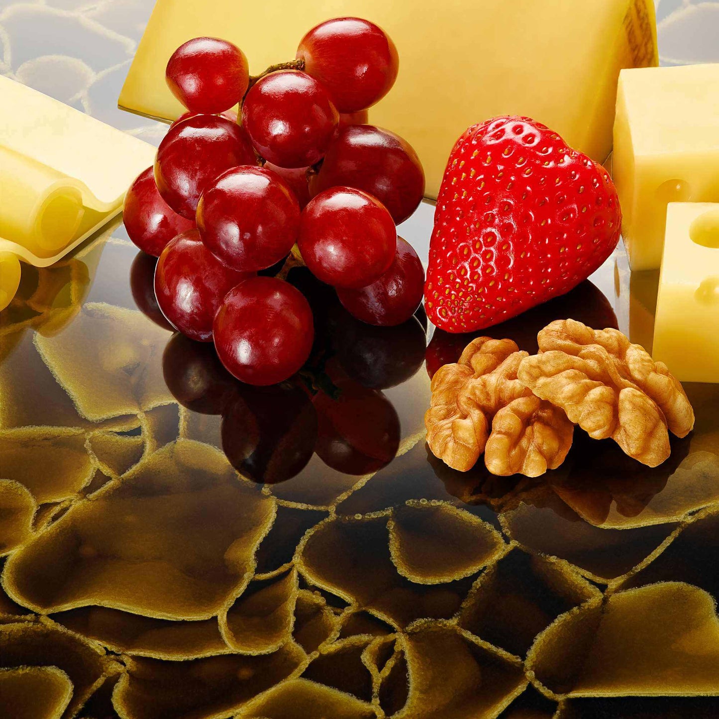 Groningen Glaskeramik Käseplatte