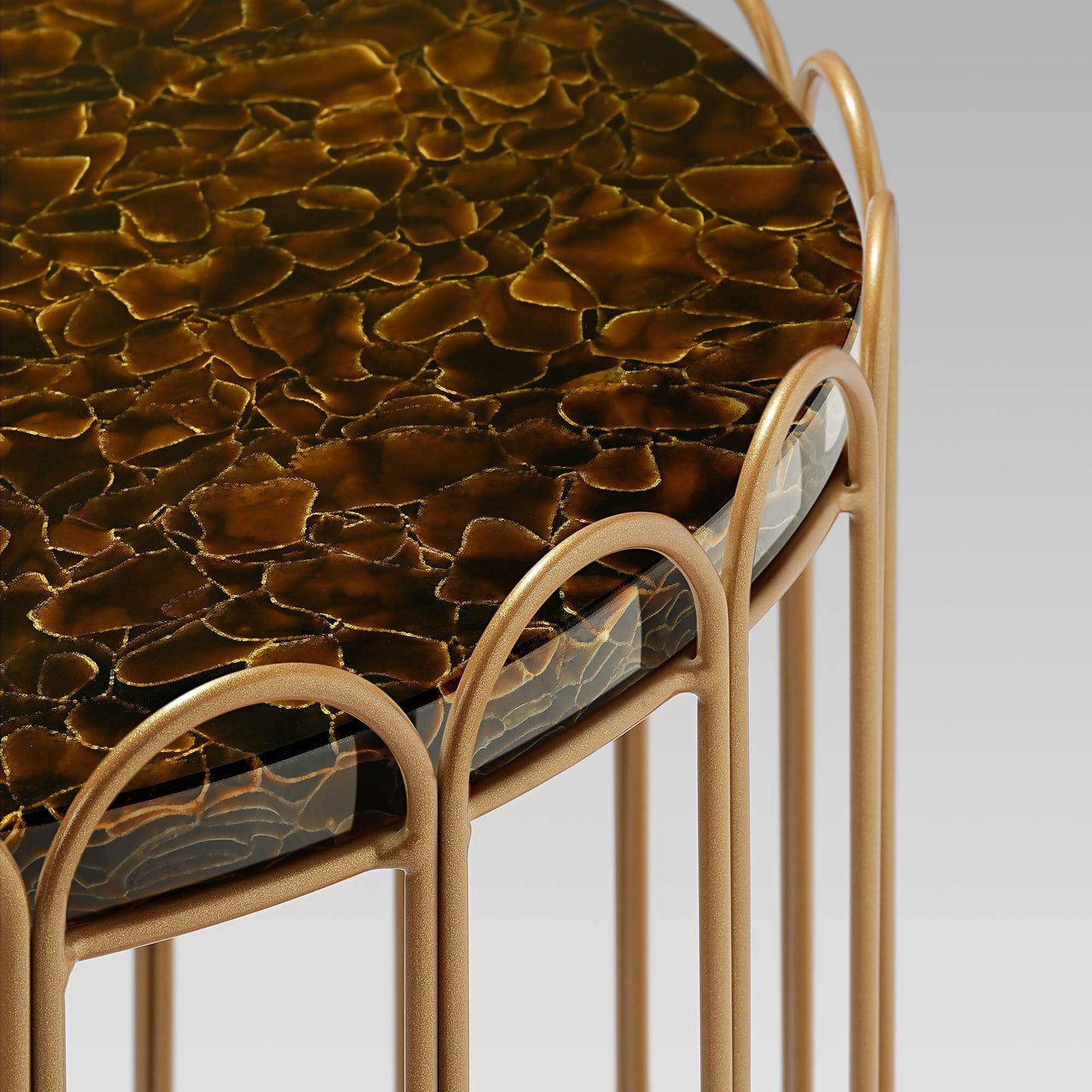 London Glaskeramik Beistelltisch