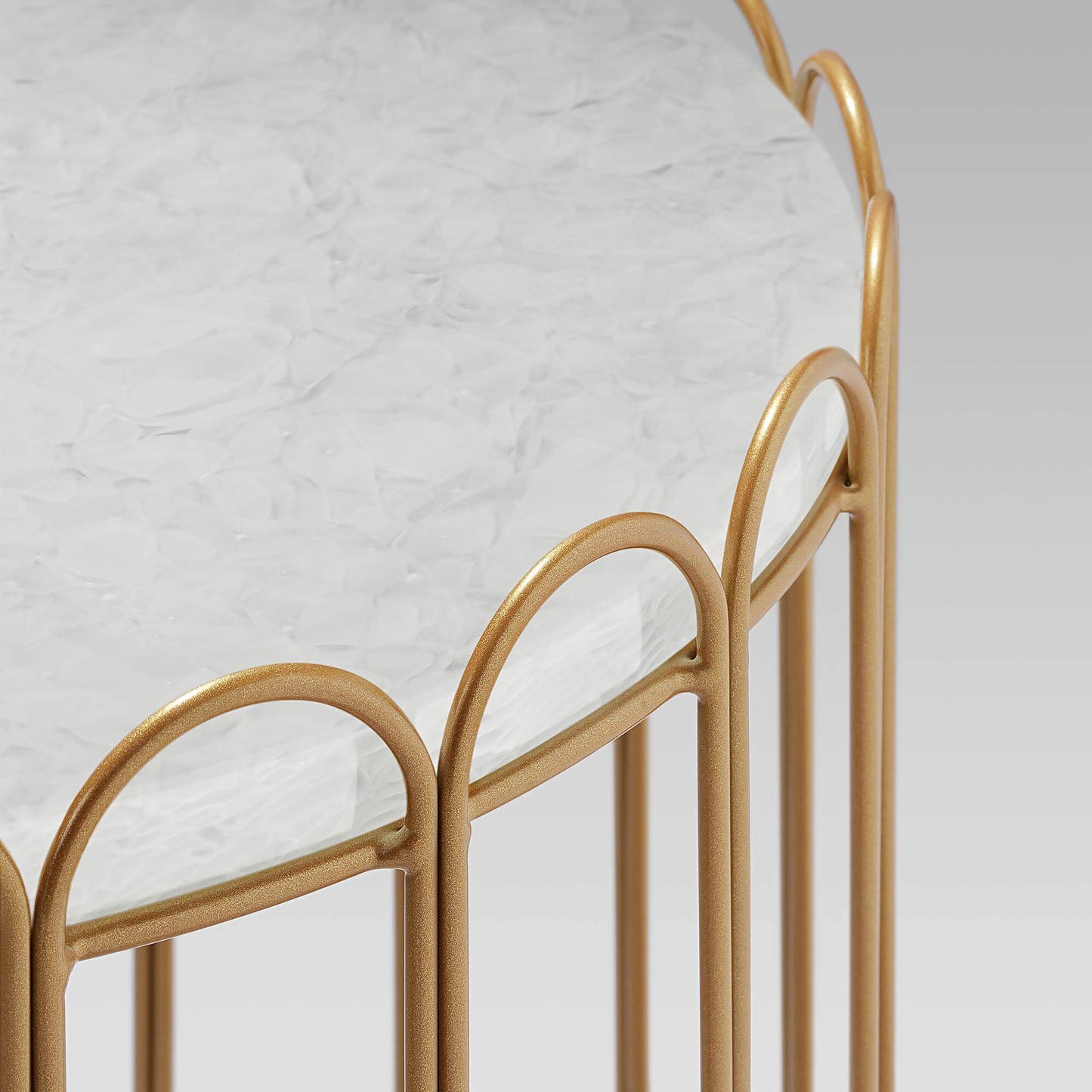 London Glaskeramik Beistelltisch