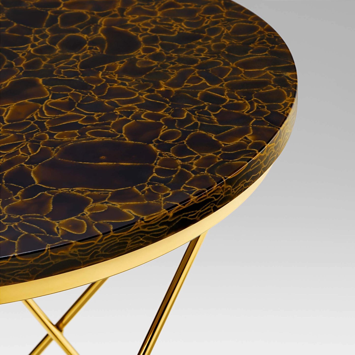 Paris Glaskeramik Beistelltisch