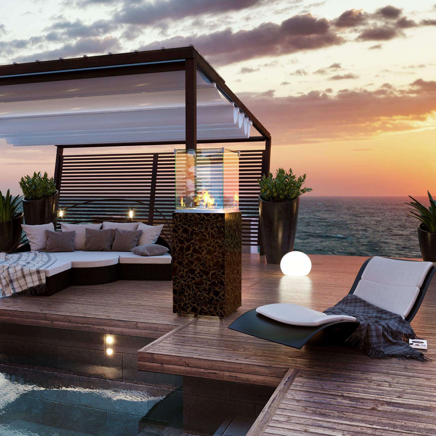 Neocube Glaskeramik Wärmestrahler