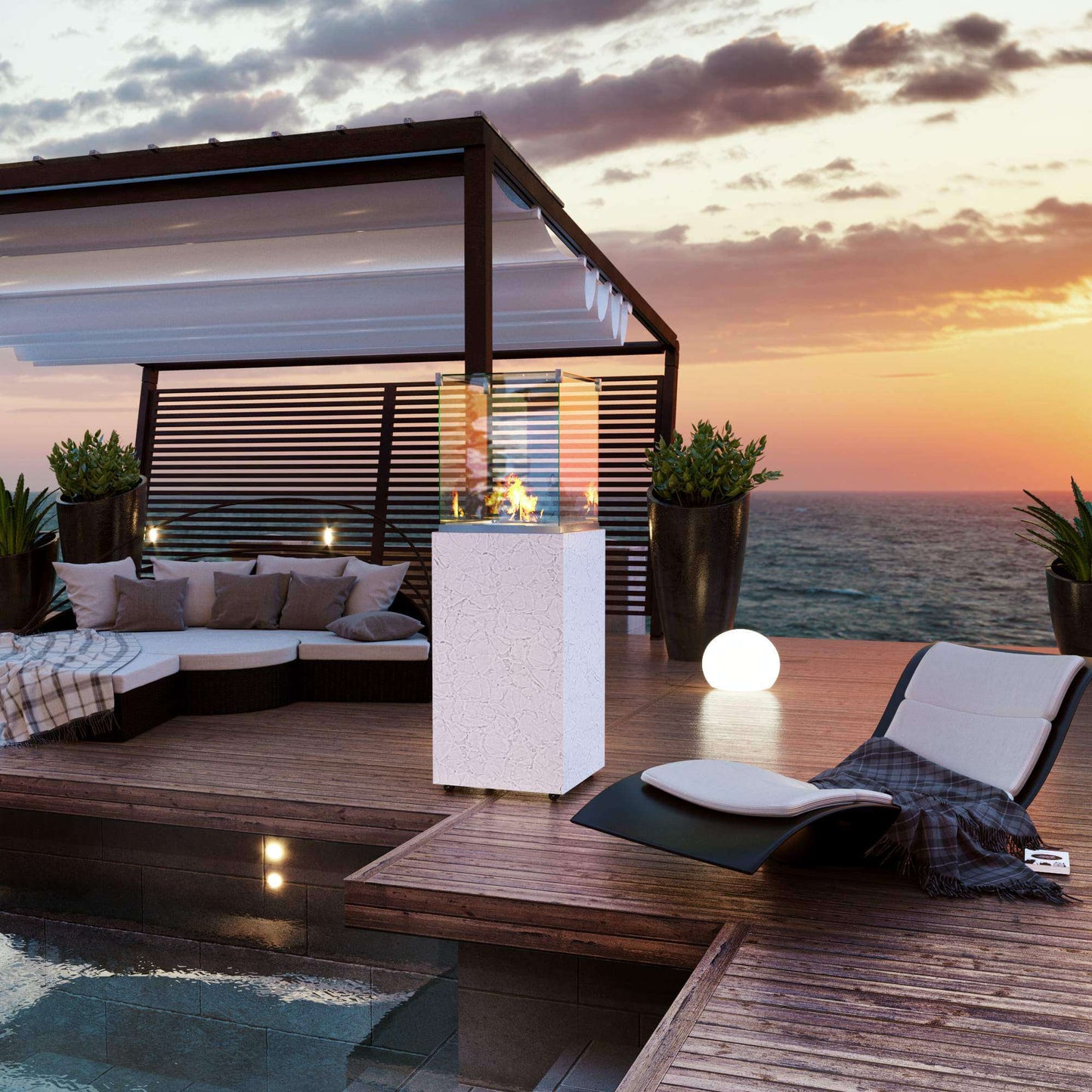 Neocube Glaskeramik Wärmestrahler