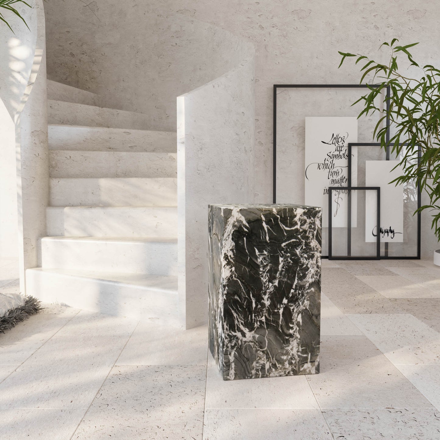 New York Marmor Beistelltisch