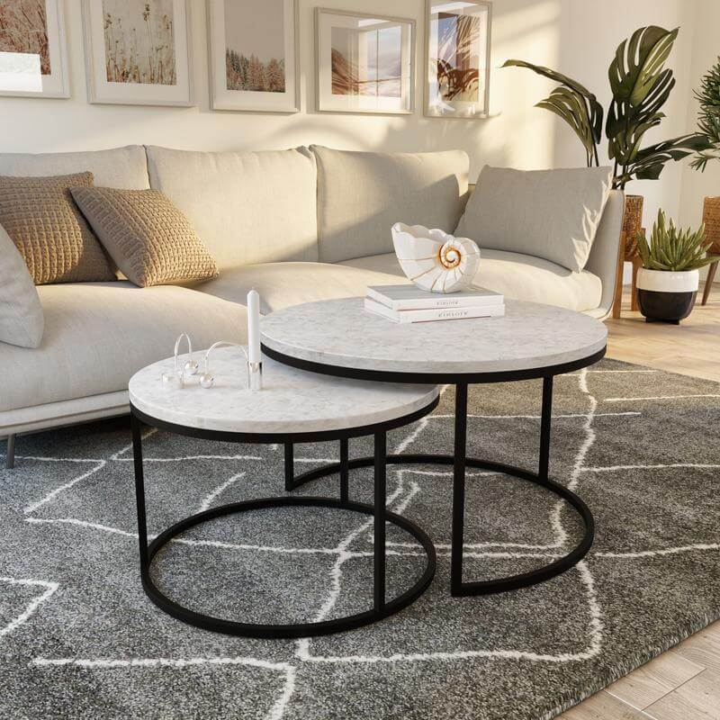 Oslo Glaskeramik Couchtische