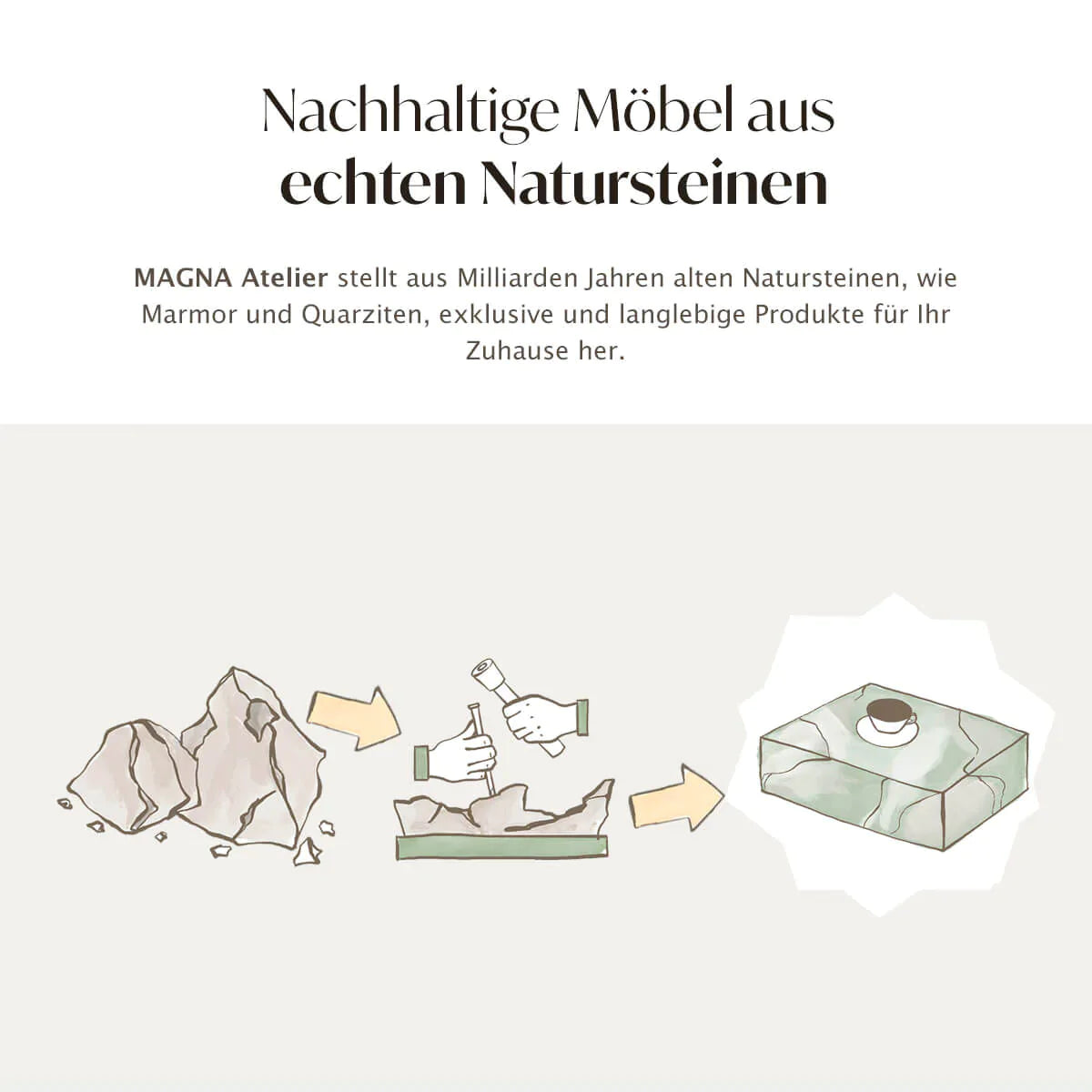 Colorado Marmor Couchtisch