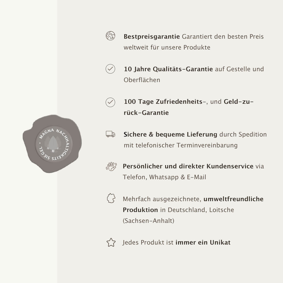 Pittsburgh Glaskeramik Couchtisch