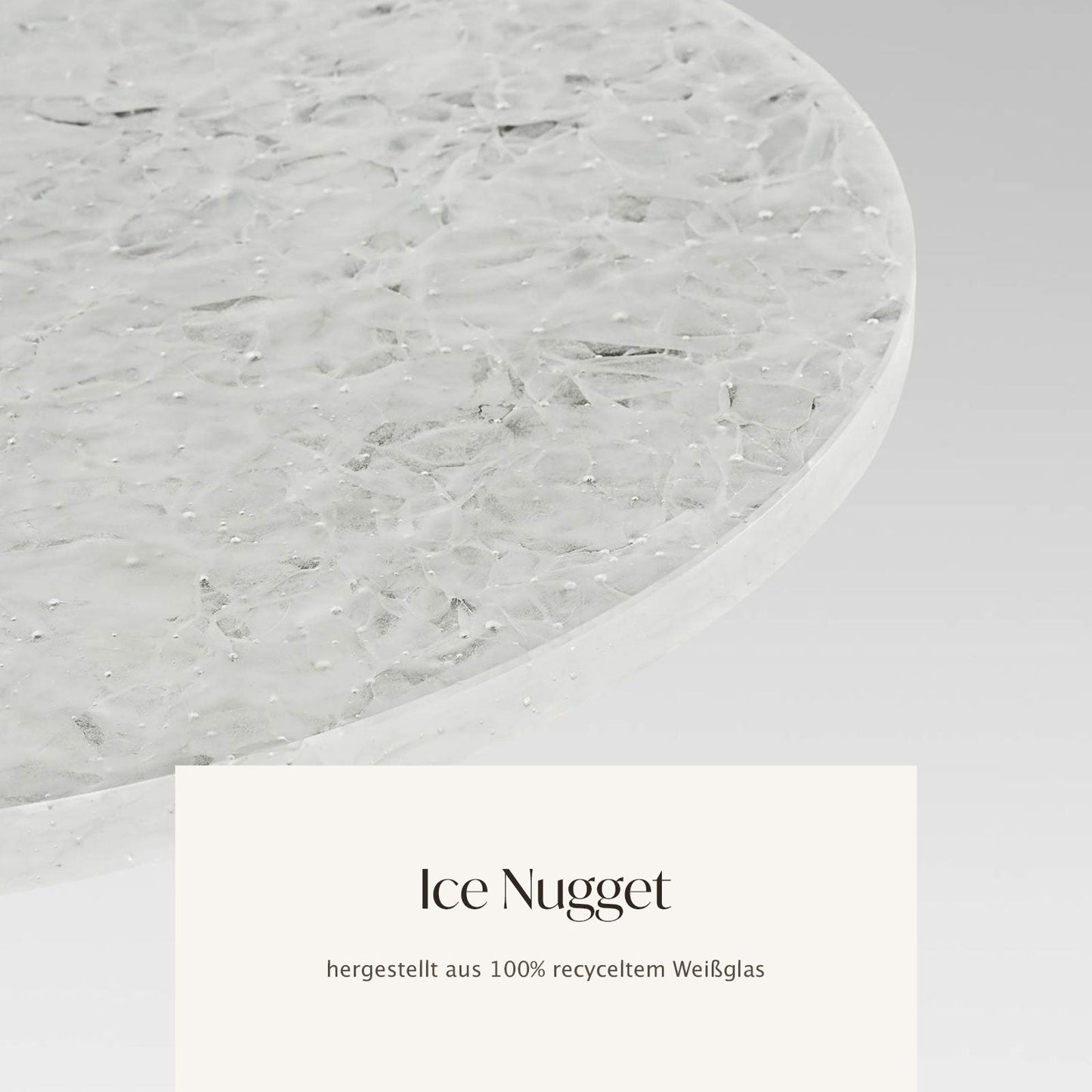 Paris Glaskeramik Beistelltisch