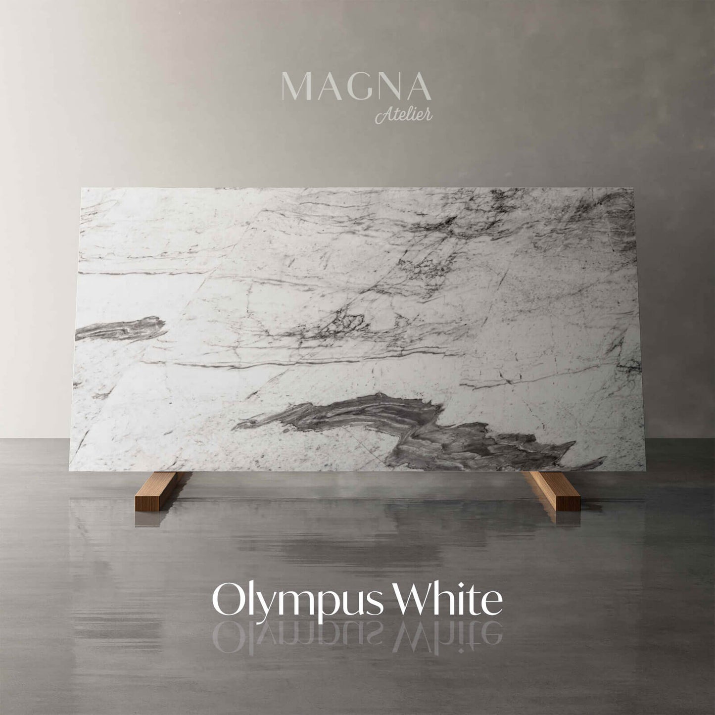 Bergen oval Marmor Esstisch