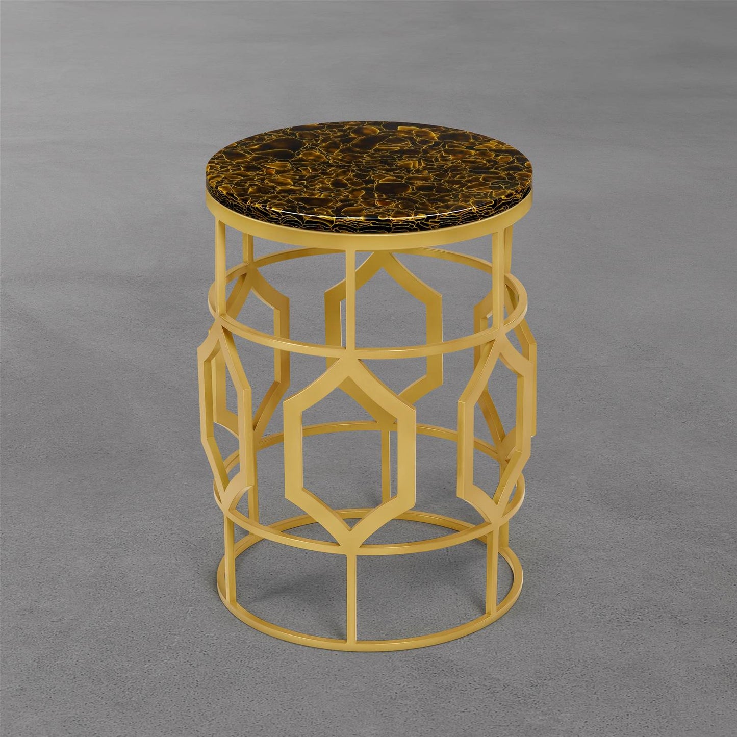 Mumbai Glaskeramik Beistelltisch