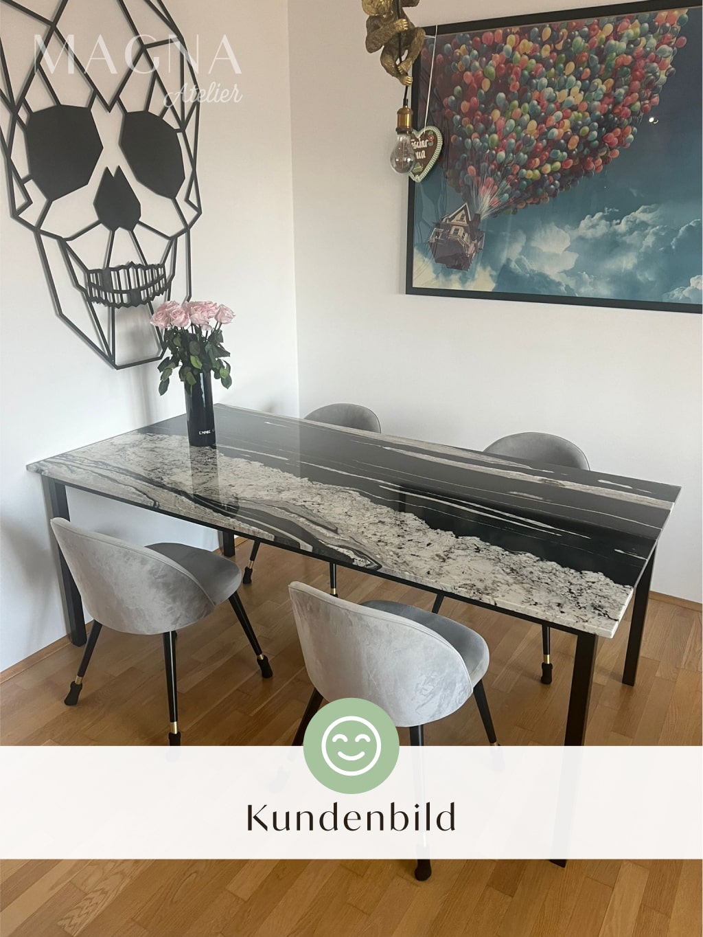 Sapporo Marmor Esstisch