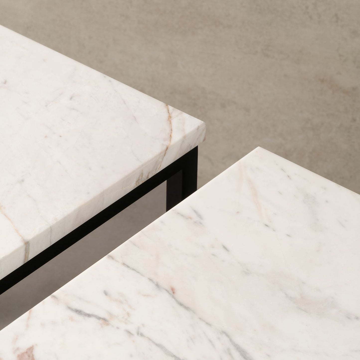 Brüssel Marmor Nachttisch-Set