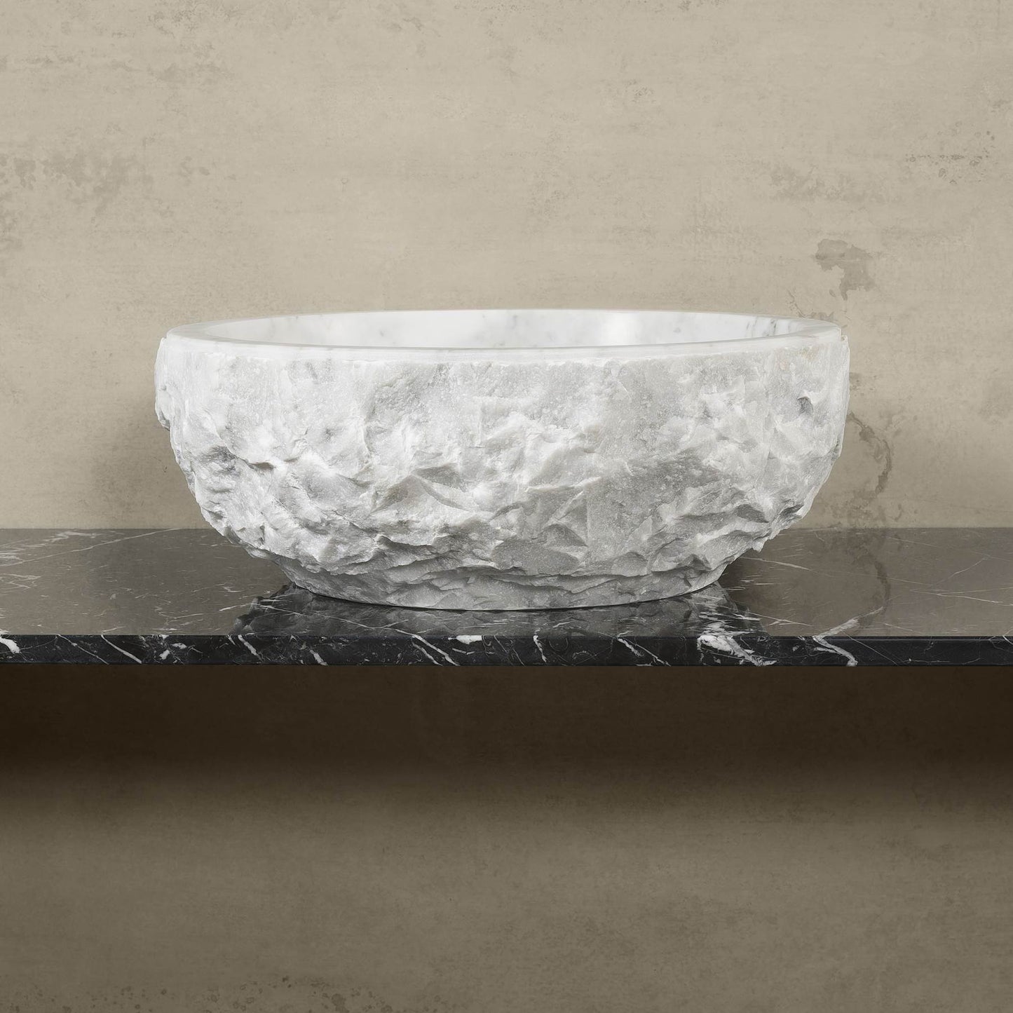 Saturnia Marmor Waschbecken